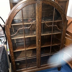 アンティーク、ショーケースの画像
