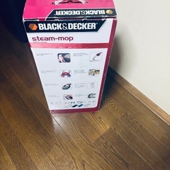 新品スチームクリーナーの画像