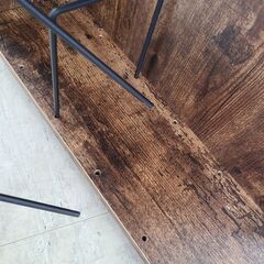 J1754【リユースのサカイ柏店】DEWEL　デスクサイドワゴン　キャスター付き収納棚　LX-JJL-0084　ブラウン　クリーニング済　新品参考価格6,189円の画像