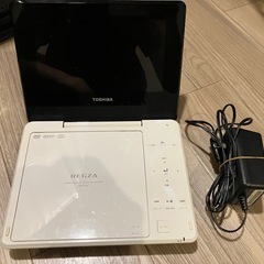 TOSHIBA REGZA ポータブルDVDプレーヤー SD-P77SWの画像