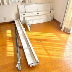 【解体済】セミダブルベッドフレームの画像