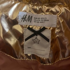 ジャンバー　ピンクゴールド　120センチの画像