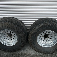 ジープ ジムニー 15インチ ホイール 10J 5/139.7 32×14.5R15の画像