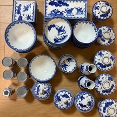 中華風食器セットの画像