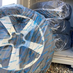 【純正】SUBARU 17インチ ホイール タイヤセット　4本の画像