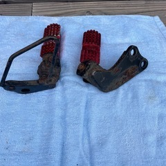 TW200 TW225 POSH製ステップ 社外ステップ 左右セットの画像