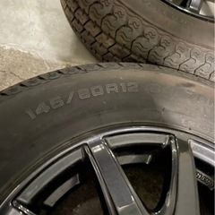 VATRA 12インチ　YOKOHAMA溝あり。　軽トラ　軽バンの画像