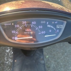 ホンダ　ディオ　AF34 自賠責付 バッテリー新品 実働好調　配送相談可能の画像