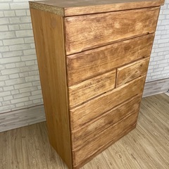 リメイク 6段チェスト タンスの画像