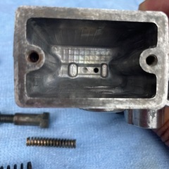 ヤマハ TW200 TW225 純正マスターシリンダー 分解清掃済み フロントブレーキ レバーホルダーの画像