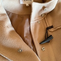 ダッフルロングコートの画像