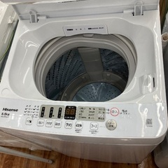 Hisense 全自動洗濯機 HW-55E2W 5.5kg 2023年製の画像