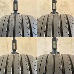 YOKOHAMAタイヤ BluEarth-RV03 225/55R18 98V 中古タイヤ4本セットの画像