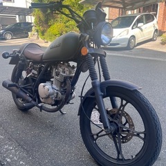 スズキ GN125H 実働 書類付き カスタム GS仕様にもの画像