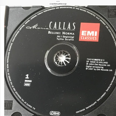 【3CD・オランダ盤】ベッリーニ／歌劇「ノルマ」　マリア・カラス　セラフィン指揮ミラノ・スカラ座の画像