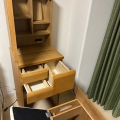 ドレッサー 収納の画像