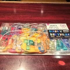 光るバースデーガーランドの画像