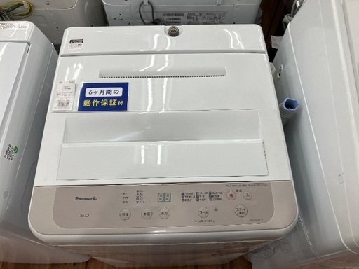 Panasonic 全自動洗濯機 NA-F60B14 6.0kg