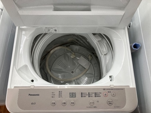 Panasonic 全自動洗濯機 NA-F60B14 6.0kg