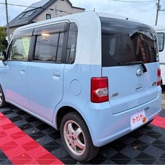 札幌発 車検2年付 ムーブコンテ ツートン ナビ バックカメラ 平成26年式 4WDの画像