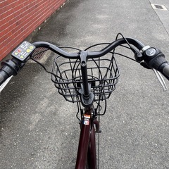 YAMAHAPAS babbyチャコロール電動アシスト自転車の画像