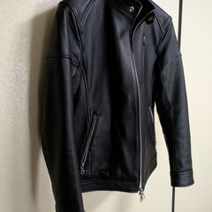 RATTLE TRAP シープレザー シングルライダースジャケット 美品の画像