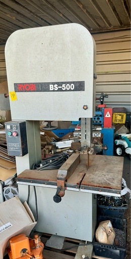 リョービ バンドソー BS-500 三相200V RYOBI 木工 工作 DIY 木材加工 大工  木工機械