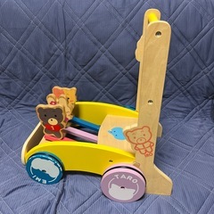 歩行器　ベビーウォーカー　手押し車　カタカタ手押し車の画像