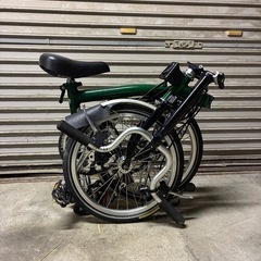 走行極小　ブロンプトンM3L 3速 折りたたみ自転車 2008年式の画像