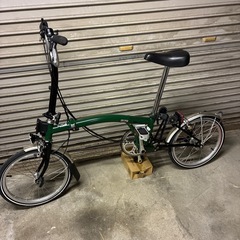 走行極小　ブロンプトンM3L 3速 折りたたみ自転車 2008年式の画像