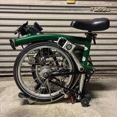 走行極小　ブロンプトンM3L 3速 折りたたみ自転車 2008年式の画像
