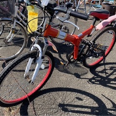 折り畳み式マウンテンバイク26インチの画像