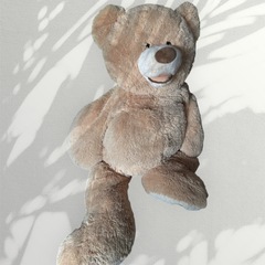 🧸ふわふわ大きめテディベア💛（約135cm）の画像