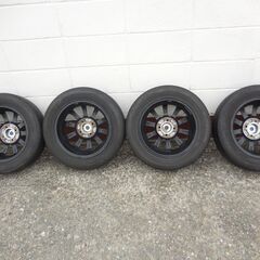 軽用　14インチ タイヤ・ホイールセット　weds　レオニス　 4x100の画像