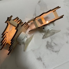 訳ありLUMIDAウッドデコレーションクリスマスセットの画像