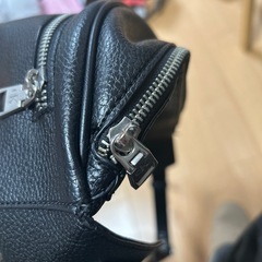 カルバンクライン　ショルダーバック　黒の画像