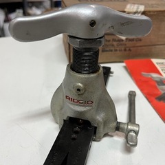 RIDGID リジット フレアツール No.1459 手動式 フレアリングツール フレア加工 エアコン取付などに！ USA 元箱•取説付属 中古品 ①の画像