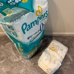開封済　パンパース　オムツ　M テープ　残31枚の画像