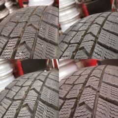 【工賃込】165/65R14 ダンロップWM02 2023年製 スタッドレス4本｜冬の準備に◎ ②の画像