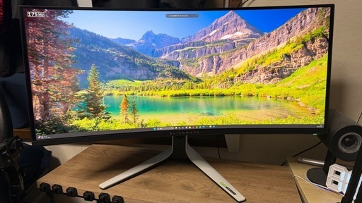 Alienware 34 曲面 QD-OLED AW3423DW モニター