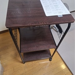 キャスター付きレンジ台 ロータイプの画像