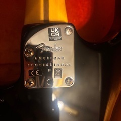 fender American professional Ⅱ 
ストラトの画像