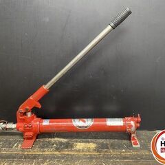 【久留米】【引き取り限定】【中古品】RIKEN SEIKI 理研精機 P-1B 手動油圧ポンプ (2) 最高使用圧力:高圧70MPa/低圧2MPa 吐出量:高圧2.3cm3/低圧13cm3の画像