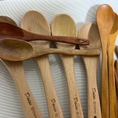 お話し中木のスプーン他木のシリーズの画像