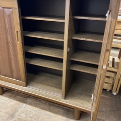 ジャングルジャングル貝塚店　下駄箱　シューズボックス　木目　ハーフ　中古　リユース　貝塚市　二色浜の画像