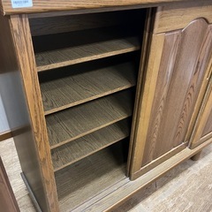 ジャングルジャングル貝塚店　下駄箱　シューズボックス　木目　ハーフ　中古　リユース　貝塚市　二色浜の画像