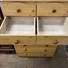 ジャングルジャングル貝塚店　箪笥　たんす　チェスト　7段　木目　中古　リユース　貝塚市　二色浜の画像