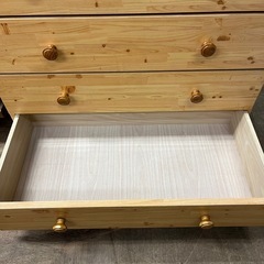 ジャングルジャングル貝塚店　箪笥　たんす　チェスト　7段　木目　中古　リユース　貝塚市　二色浜の画像