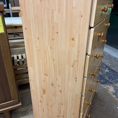 ジャングルジャングル貝塚店　箪笥　たんす　チェスト　7段　木目　中古　リユース　貝塚市　二色浜の画像