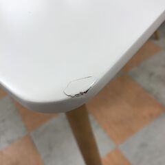 ＼家具＊家電のお店／【ｼﾞｬﾝｸﾞﾙｼﾞｬﾝｸﾞﾙ石川金沢店】ダイニングテーブル2人用  ホワイト 木目調  W(幅)110×D(奥行き)60×H(高さ)75cmの画像